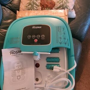 Aqua Blue Collapsible Foot Spa